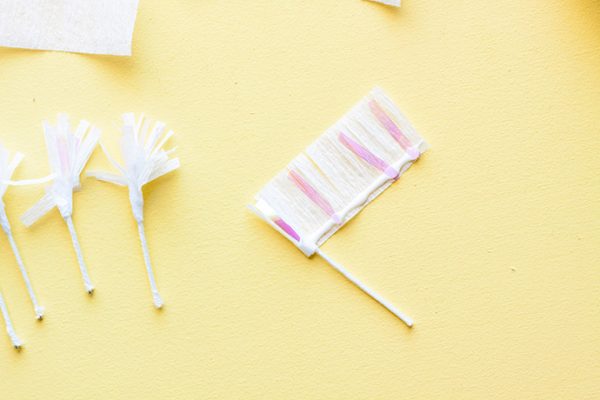 DIY Dandelion Cake Toppers Handmade Charlotte