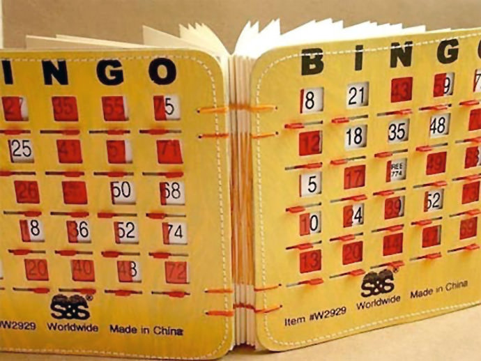 Etsy Finds: Bingo Board Sketchbook