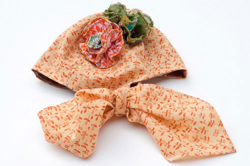 New for Fall: Orange Petal Flying Cap