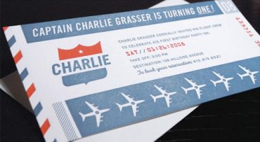 Airline Ticket Invitation