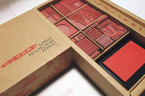 Chinese Architecture Stamps