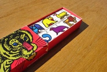 VINTAGE ANIMAL ALPHABET MATCHBOX COVERS