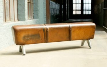 Vintage Pommel Horse Bench