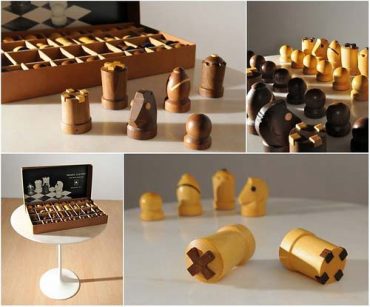 Modern Staunton Chess Set by Arthur Elliott