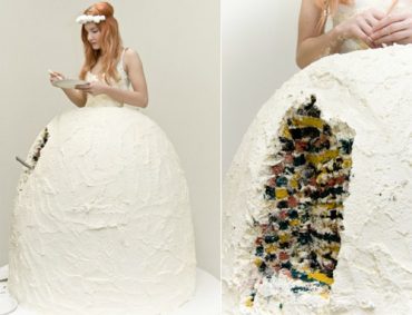 wedding cake dress