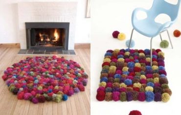 pom pom rug free pattern