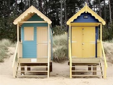 beach huts by james ward