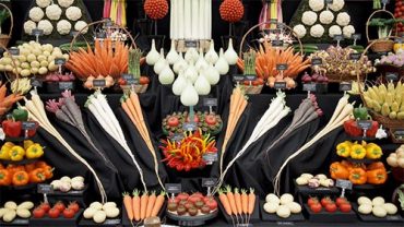 Chelsea Flower Show Vegetable Display