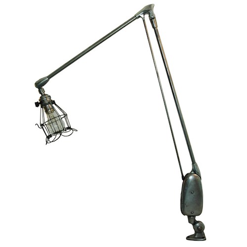 rewire industrial lamp