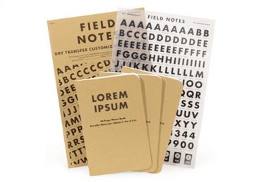 Field Notes Dry transfer Edition