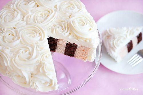 White Chocolate Strawberry Charlotte Cake - Del's cooking twist