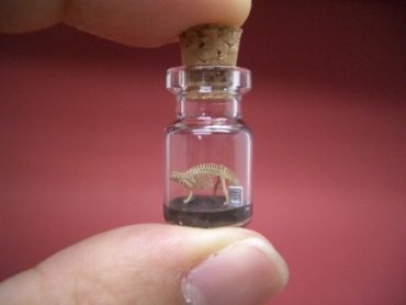 dinosaurs in a bottle