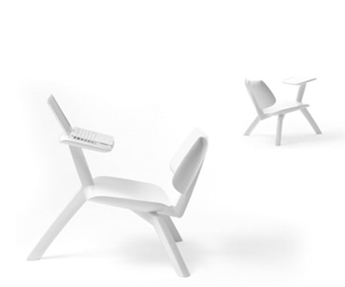 Modern Chair Desk by Ontwerpers
