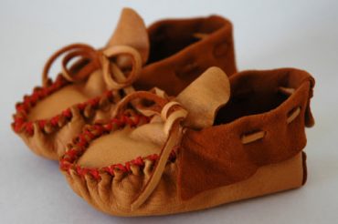 child's moccassins