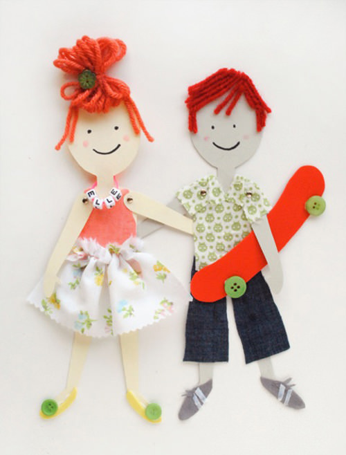 Get creative with a doll making kit and sew your own doll. - PepperPot  Crafts