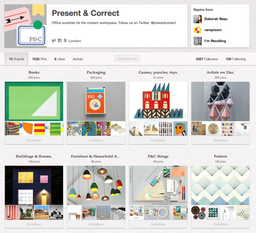 present & correct pinterest