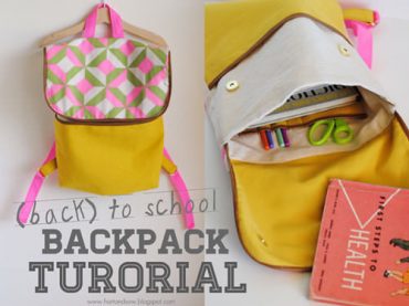 DIY Back To School Backpack