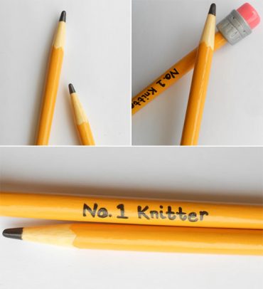 No. 1 Knitter Pencil Knitting Needles