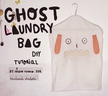DIY Ghost Laundry Bag