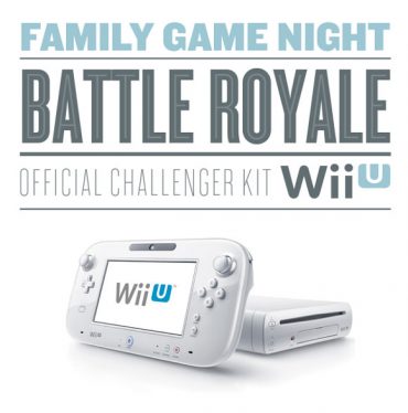 Wii U Family Game Night Official Challenger Kit