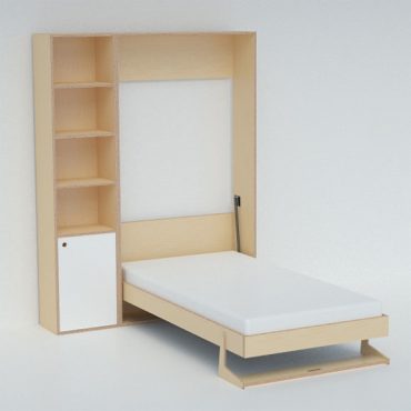 Tuck Bed by Casa Kids- folds into a cabinet only 12" deep!