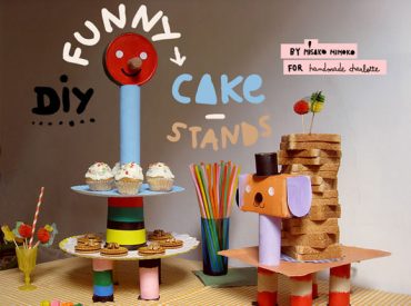 DIY recycled cake stands