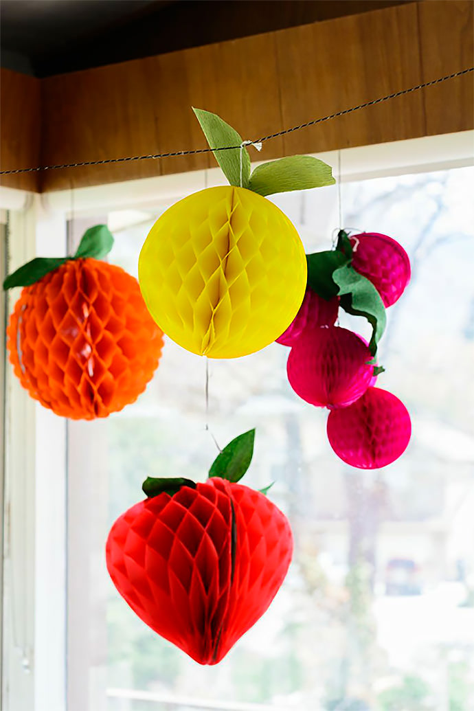 DIY Paper Honeycomb Decorations ⋆ Handmade Charlotte