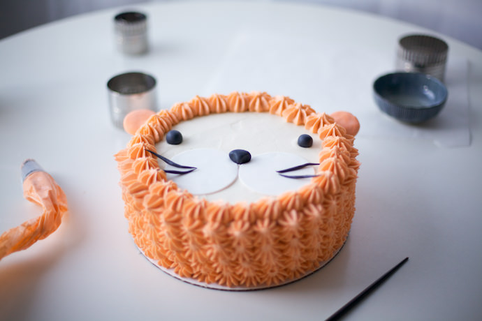 A Lion head cake for Lion | Susie's Kitchen