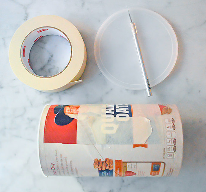 Crafts Using Oatmeal Containers?  Oatmeal container, Oatmeal container  crafts, Upcycled crafts