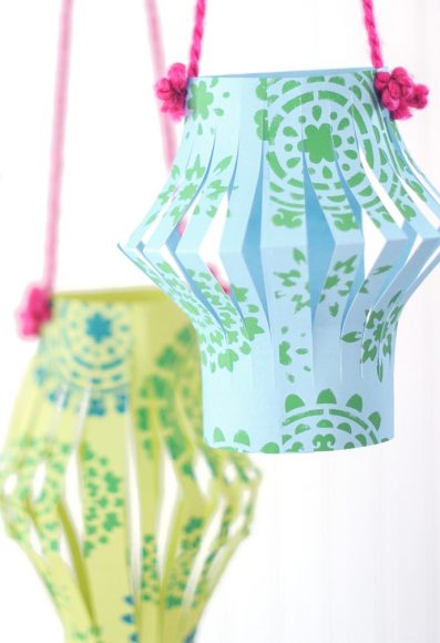 How To Make Chinese Paper Lanterns In 4 Easy Steps | Handmade Charlotte