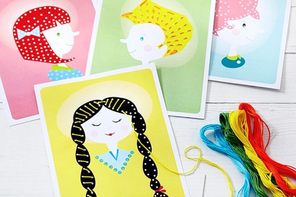 Beauty school is in session with Handmade Charlotte Lacing Girl Kits at PBK!