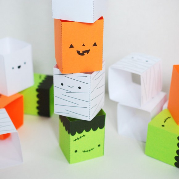 Printable Silly Stackers Game for Halloween | Handmade Charlotte