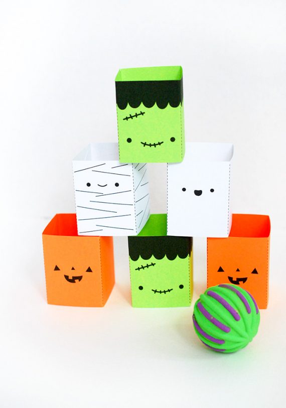 Printable Silly Stackers Game for Halloween | Handmade Charlotte