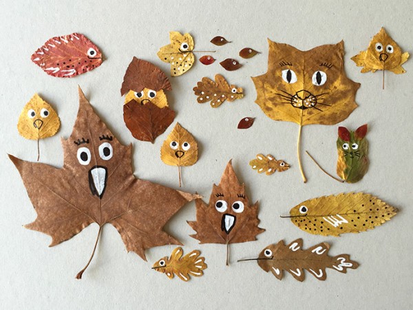 “Fall” In Love with These Quirky Leaf Friends | Handmade Charlotte