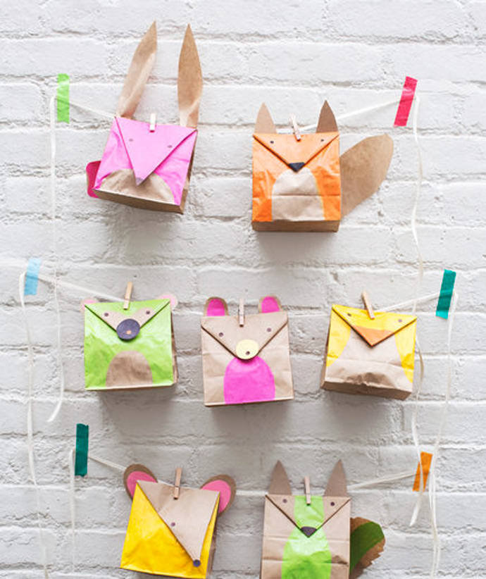 Paper Bag Bear Craft - How to Make Bear Paper Bag Puppets - Messy Little  Monster