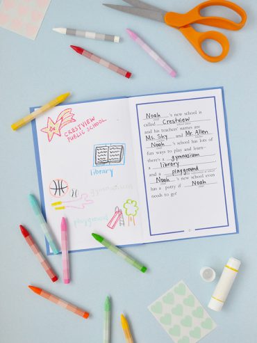 Make a Storybook for Back-to-School