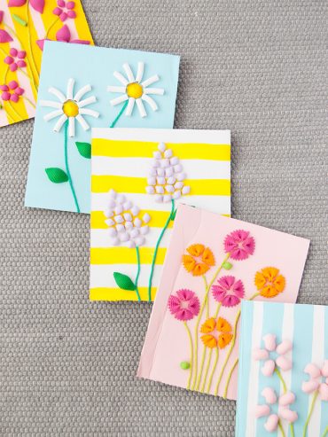 Macaroni Art Mother’s Day Cards | Handmade Charlotte