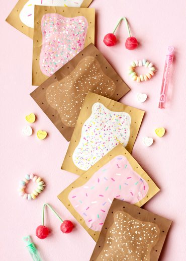 Valentine Pop Tart Pouch | Handmade Charlotte