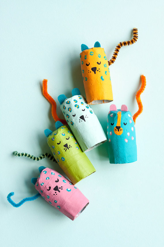 How to Make Paper Mache Animal Finger Puppets | Handmade Charlotte