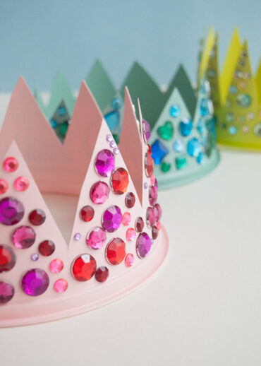 Upcycled Plastic Tub Crowns | Handmade Charlotte