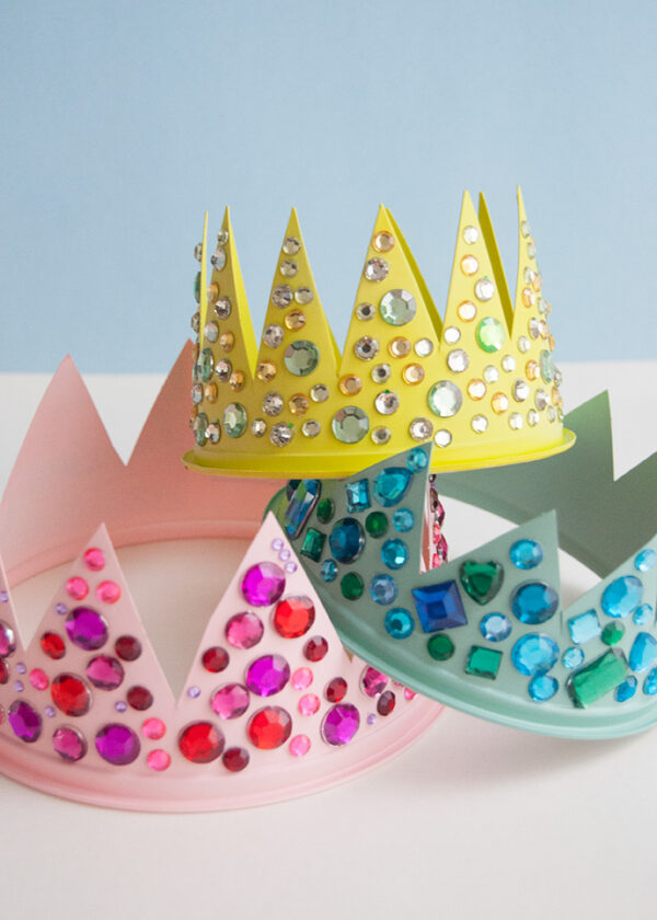 Upcycled Plastic Tub Crowns | Handmade Charlotte